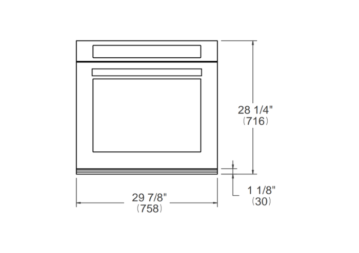 30 inch Electric Oven | Bertazzoni