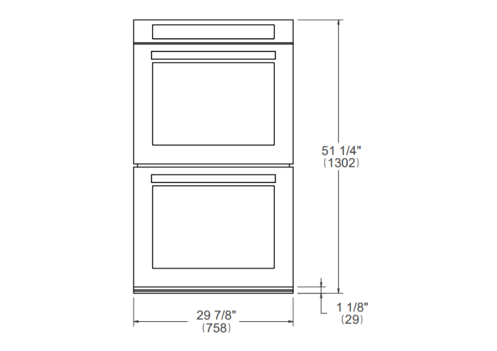 30 inch Electric Double Oven Combination with Steam, Self-Clean and Bertazzoni Assistant | Bertazzoni