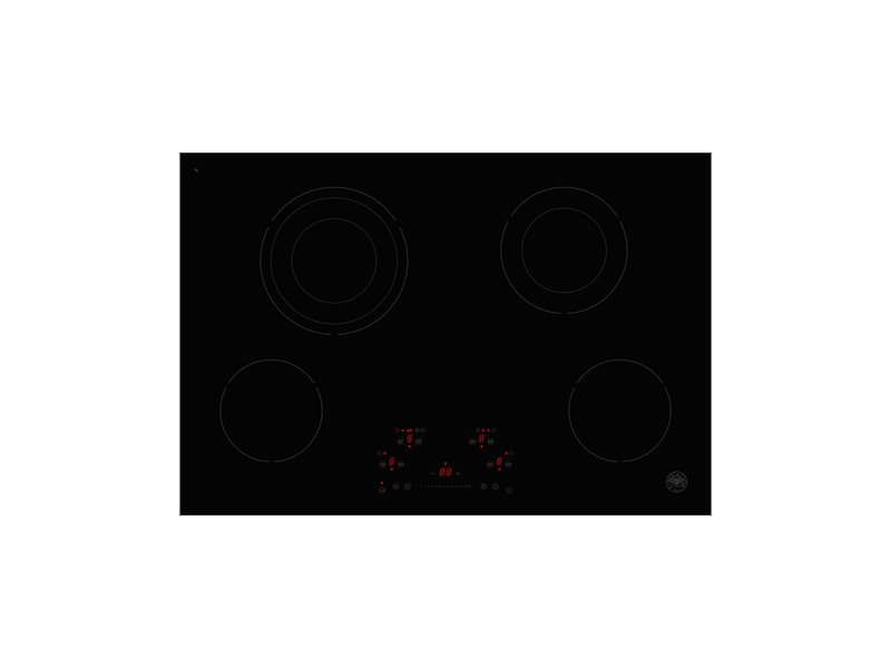 30 Ceran Touch Control Cooktop 4 heating zones | Bertazzoni - Nero