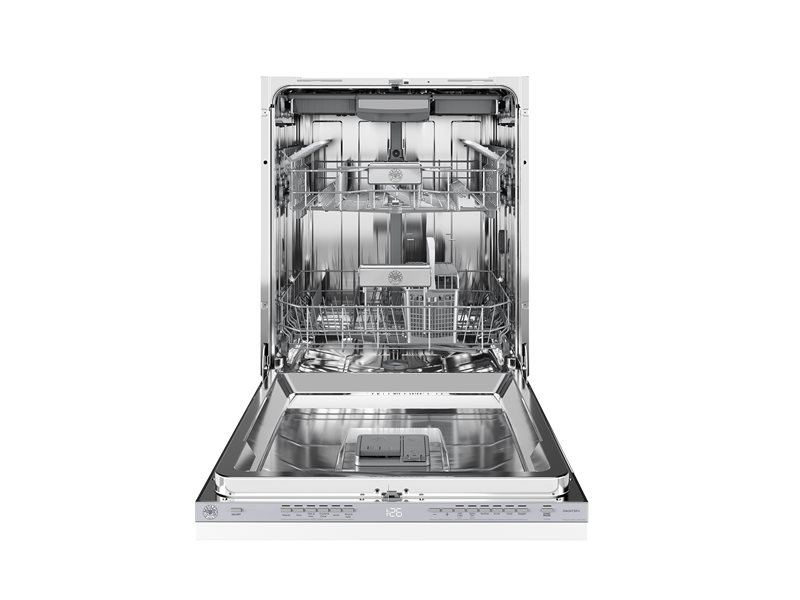 24 inch Dishwasher Tall Tub Panel Ready, 15 place settings, 42 dB, 6 wash cycles | Bertazzoni - Panel Ready