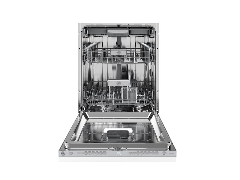 24 inch Dishwasher Standard Tub Panel Ready, 15 place settings, 42 dB, 6 wash cycles | Bertazzoni - Panel Ready