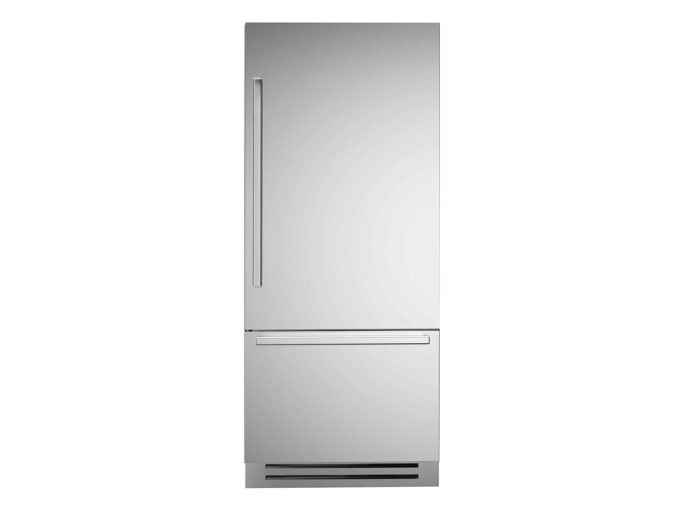 36 inch built-in Bottom Mount Refrigerator with ice maker, stainless steel