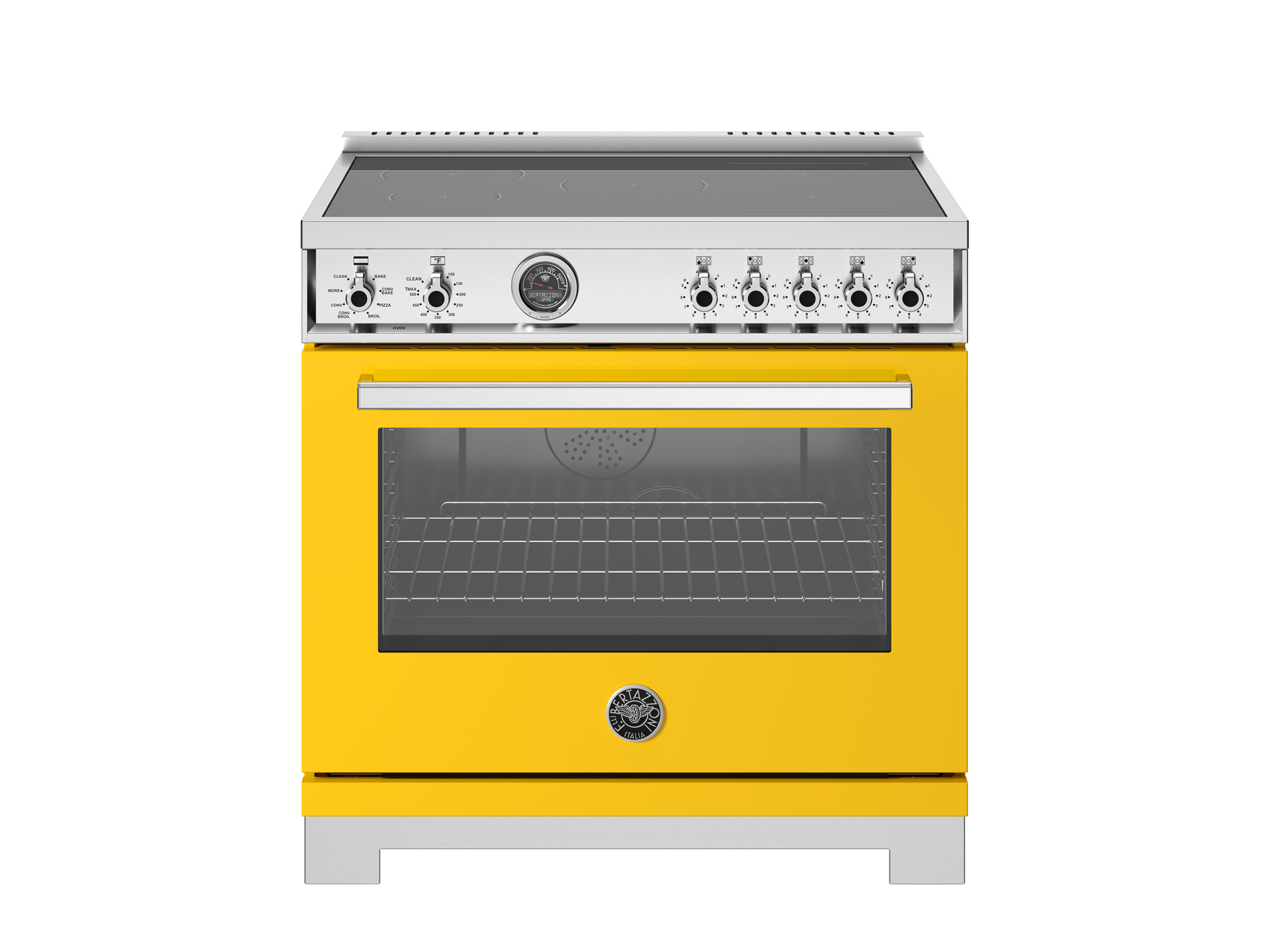 36 inch Dual Fuel Range, 5 Burner, Electric Oven | Bertazzoni