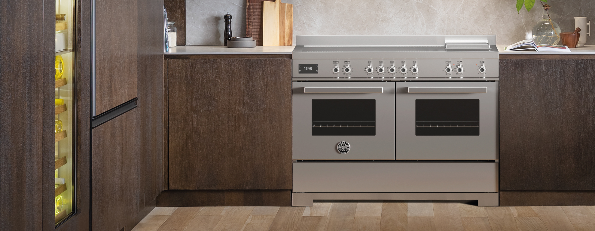 The Professional Series 120cm freestanding Cooker wins the A' Design Award - Bertazzoni