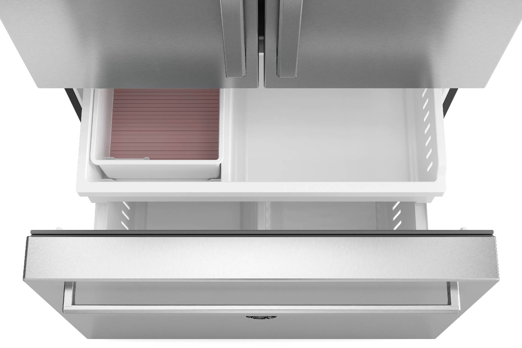 Integrated Ice Maker and Clean Water Dispenser